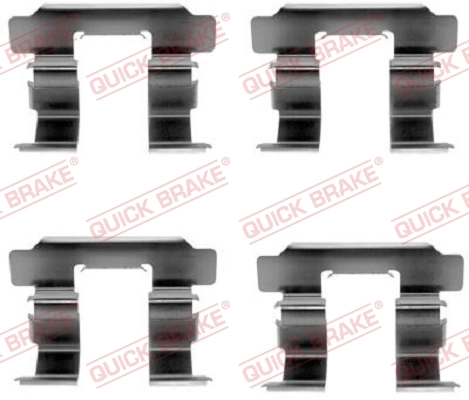 Accessory Kit, disc brake pad